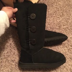 Tall Black Authentic Ugg Boots